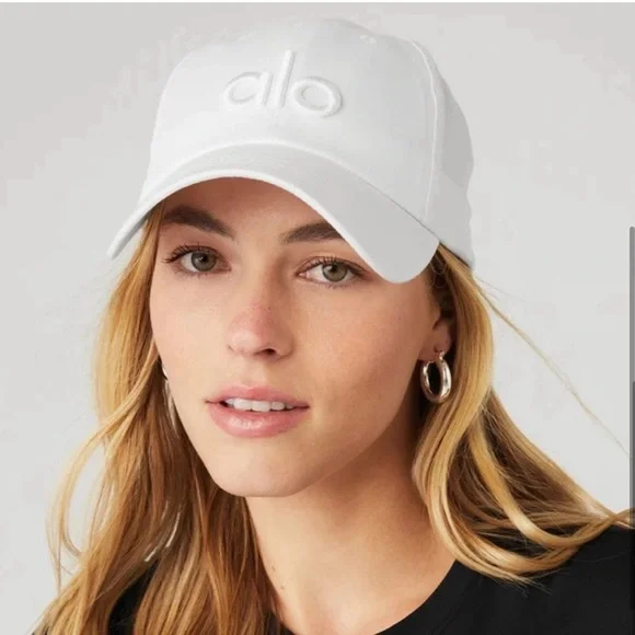 NWT Alo Off Duty Baseball Cap - White - Picture 4 of 4